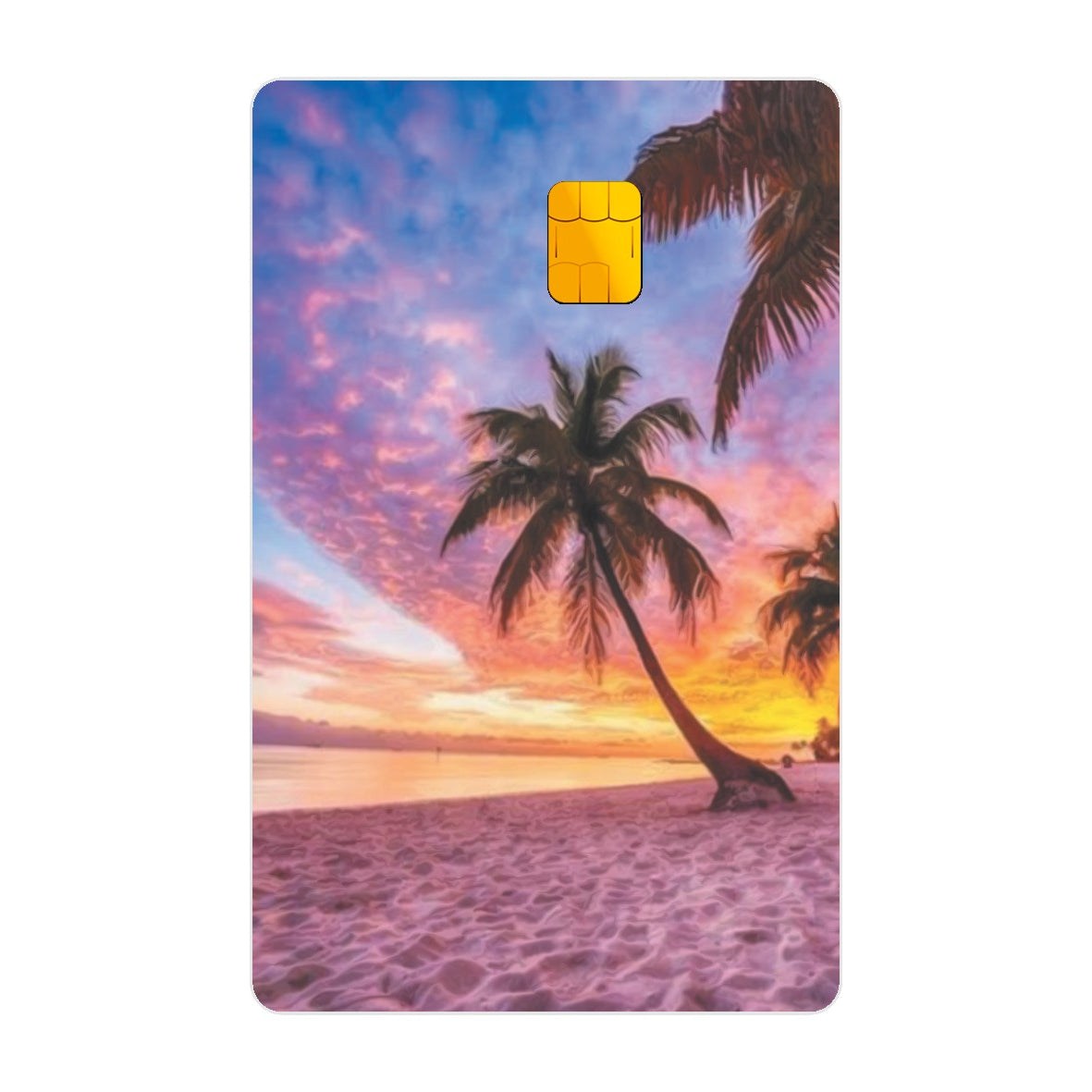 CAPACARD - Película Adesiva Para Cartão -  Praia CAPACARD - Película Adesiva Para Cartão -  Praia